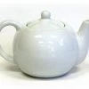 On Sale Hues & Brews White 20 Oz. Ivory White Teapot For One - 7.13"