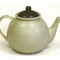 Hues & Brews Beige 50 Oz. Teapot - 9.25" On Sale