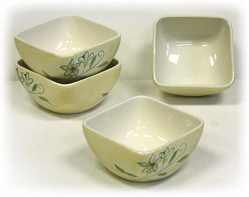 On Sale Hues & Brews 4 Piece Mellow Yellow Flora Soup/Cereal Bowls - 4.88" 3 On Sale Hues & Brews 4 Piece Mellow Yellow Flora Soup/Cereal Bowls - 4.88"