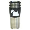 On Sale Hues & Brews 14 Oz. White And Black Scotty Double Wall Stainless Steel Travel Tumbler - 7.25" 2 On Sale Hues & Brews 14 Oz. White And Black Scotty Double Wall Stainless Steel Travel Tumbler - 7.25"
