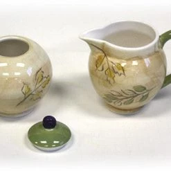 Hues & Brews Seasons Multi-color Sugar & Cream Set - 5.5" On Sale