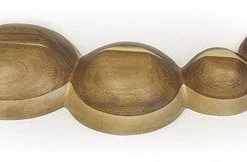 Mountain Woods Two-tone Wood Color U.S Maple And Walnut Wood Tray - 18