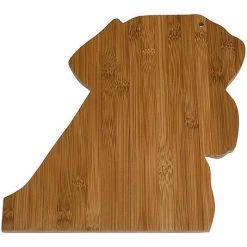 A Pet Project Pet Products APetProject Mountain Woods PetProject Brown Bamboo Labrador Cutting Board - 12"