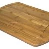 On Sale Simply Bamboo Brown Bamboo Carving, Chopping, & Serving Board W/ Juice Grooves - 20.88"