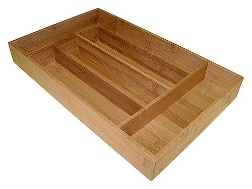 Simply Bamboo Brown 6 Compartment Bamboo Organizer Tray - 9.75" On Sale 3 Simply Bamboo Brown 6 Compartment Bamboo Organizer Tray - 9.75" On Sale