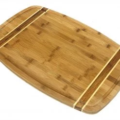 On Sale Simply Bamboo Brown Kona Bamboo Cutting Board - 20"