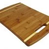 On Sale Simply Bamboo Brown Malibu Bamboo Cutting Board - 14"