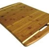 Simply Bamboo Brown Malibu Bamboo Cutting Board - 20" 2 Simply Bamboo Brown Malibu Bamboo Cutting Board - 20"