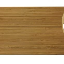 Simply Bamboo Zuma Brown Bamboo Cutting Board W/ Juice Groves - 15