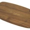 On Sale Simply Bamboo Brown Large Kona Berries Artisan Crafted Carbonized Bamboo Cheese Board & Serving Tray - 16.5"