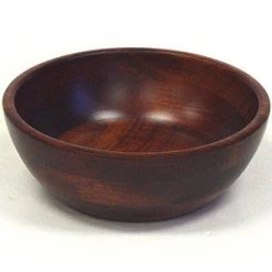 Mountain Woods / Simply Bamboo On Sale Mountain Woods Mahogany Caesar Salad Bowl - 7"