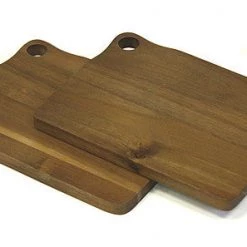 Mountain Woods Brown 6 Piece Acacia Bar Cutting Board Set - 8" Cutting Boards