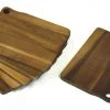 Mountain Woods Brown 6 Piece Acacia Bar Cutting Board Set - 8" Cutting Boards