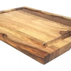 Mountain Woods Brown Sheesham Cutting Board W/ Juice Groove - 16.5" On Sale