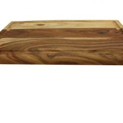 On Sale Mountain Woods Brown Sheesham Cutting Board W/ Juice Groove - 22