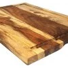 On Sale Mountain Woods Brown Sheesham Cutting Board W/ Juice Groove - 22"