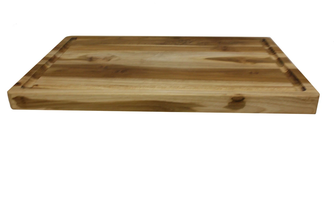 On Sale Mountain Woods Brown Teak Cutting Board - Rectangle Edge Grain Butcher Block W/ Juice Groove - 19" 7 On Sale Mountain Woods Brown Teak Cutting Board - Rectangle Edge Grain Butcher Block W/ Juice Groove - 19"