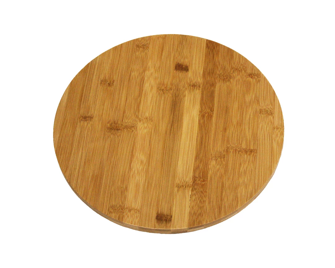 Simply Bamboo Wood Lazy Susan Kitchen Turntable 13.5 " Diameter X 1.5”H 4 Simply Bamboo Wood Lazy Susan Kitchen Turntable 13.5 " Diameter X 1.5”H
