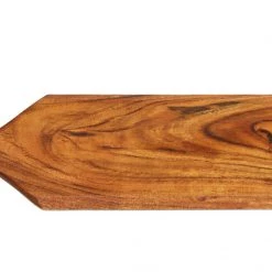 Mountain Woods Serving/Cutting Paddle Board Made With Organic Brown Acacia Wood, 24