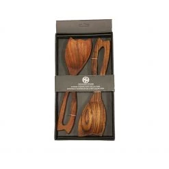 On Sale Mountain Woods Set Of 2 Luxury & Elegant Acacia Salad Server / Utensil Set - 12" 8 On Sale Mountain Woods Set Of 2 Luxury & Elegant Acacia Salad Server / Utensil Set - 12
