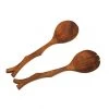 Mountain Woods Set Of 2 Luxury & Elegant Acacia Salad Server / Utensil Set - 12"