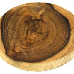 Mountain Woods / Simply Bamboo On Sale Mountain Woods Brown Set Of 4 Acacia Hardwood Handmade 100% Natural & Organic Best Coasters - 5.5''