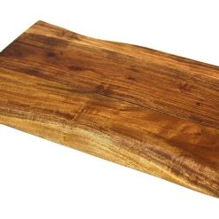 Mountain Woods Brown Hand Crafted Live Edge Acacia Cutting Board/Serving Tray - 20
