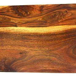 Mountain Woods Brown Hand Crafted Live Edge Acacia Cutting Board/Serving Tray - 20