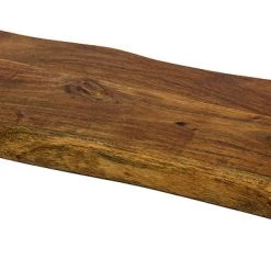 On Sale Mountain Woods Brown Hand Crafted LIVE EDGE Acacia Cutting Board/Serving Tray - 27"
