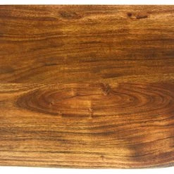 On Sale Mountain Woods Brown Hand Crafted LIVE EDGE Cutting Board/Serving Tray Made With Solid Acacia Hard Wood - 15