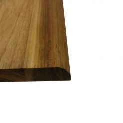 Mountain Woods, Large Brown Hand Crafted Live Edge Teak Cutting Board/Serving Tray | Cheese Board | Chopping Board | Charcuterie Board | Reversible Butcher Block – 15