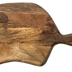 Mountain Woods Brown Palacio Collection Large Round Paddle Cutting & Serving Board - 15