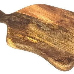 Mountain Woods Brown Palacio Collection Medium Round Paddle Cutting & Serving Board - 13" On Sale