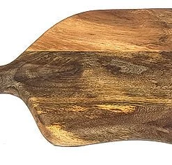 Mountain Woods Brown Palacio Collection Medium Round Paddle Cutting & Serving Board - 13" On Sale