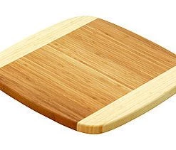 Simply Bamboo Brown Napa Bamboo Cutting Board - 12" On Sale