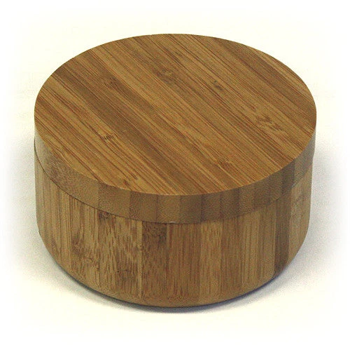 Simply Bamboo 2 Compartment Salt & Spice Box With Removable, Rotating, Magnetic Top - 4.75'' 4 Simply Bamboo 2 Compartment Salt & Spice Box With Removable, Rotating, Magnetic Top - 4.75''