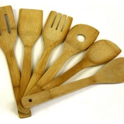 On Sale Simply Bamboo 6 Piece Bamboo Utensil Set - 12"