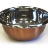 Bowls Zuccor Premium Stainless Steel 4.2 Qt. Mixing Bowl With Copper Plated Exterior - 10.63" 1 Bowls Zuccor Premium Stainless Steel 4.2 Qt. Mixing Bowl With Copper Plated Exterior - 10.63"