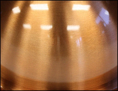 Zuccor Premium Stainless Steel Mixing Bowl With Copper Plated Exterior - 9.625" Bowls 5 Zuccor Premium Stainless Steel Mixing Bowl With Copper Plated Exterior - 9.625" Bowls