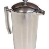Zuccor 32 Oz. Stainless Steel Capri Double Wall Coffee Press - 9.125"
