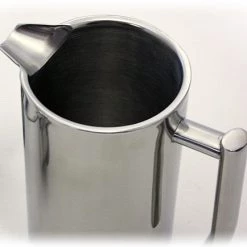 Zuccor 32 Oz. Stainless Steel Capri Double Wall Coffee Press - 9.125" 7 Zuccor 32 Oz. Stainless Steel Capri Double Wall Coffee Press - 9.125