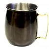 On Sale Zuccor Stainless Steel Moscow Mule Mug With Black Nickle Plated Exterior - 5.25"