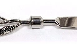 Simply Bamboo Brown Medium Kona Berries Artisan Crafted Carbonized Bamboo Cheese Board / Serving Tray & Spreader Knife Set - 13.75"