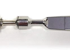 Zuccor 2 Piece Wine & Grapes Polished Metal Luxury Gourmet Cheese Spreader Knives - 6'' On Sale