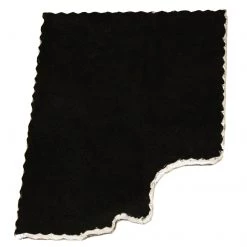 Zuccor On Sale Handmade Organic Marble / Black Granite Server Board With Silver Finished Chiseled Edge, 12”X8.5” 13 Zuccor On Sale Handmade Organic Marble / Black Granite Server Board With Silver Finished Chiseled Edge, 12”X8.5”