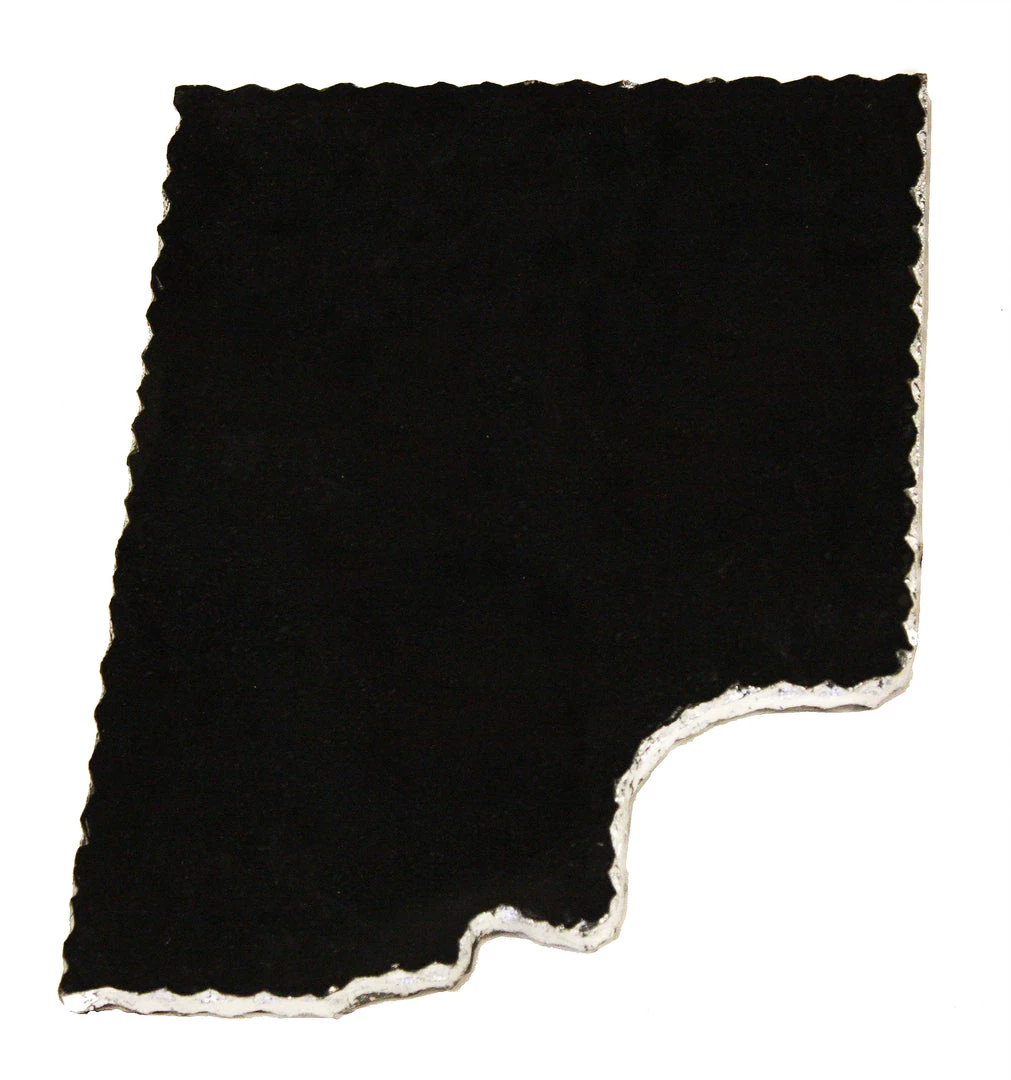 Zuccor On Sale Handmade Organic Marble / Black Granite Server Board With Silver Finished Chiseled Edge, 12”X8.5” 6 Zuccor On Sale Handmade Organic Marble / Black Granite Server Board With Silver Finished Chiseled Edge, 12”X8.5”