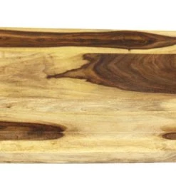 On Sale Mountain Woods 24”X15”X1” Sheesham Cutting Board Or Serving Tray  W/Juice Groove And Wood Handle