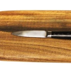 Mountain Woods Brown Casa Rustic Collection Large Rectangular Paddle Cutting & Serving Board - 16